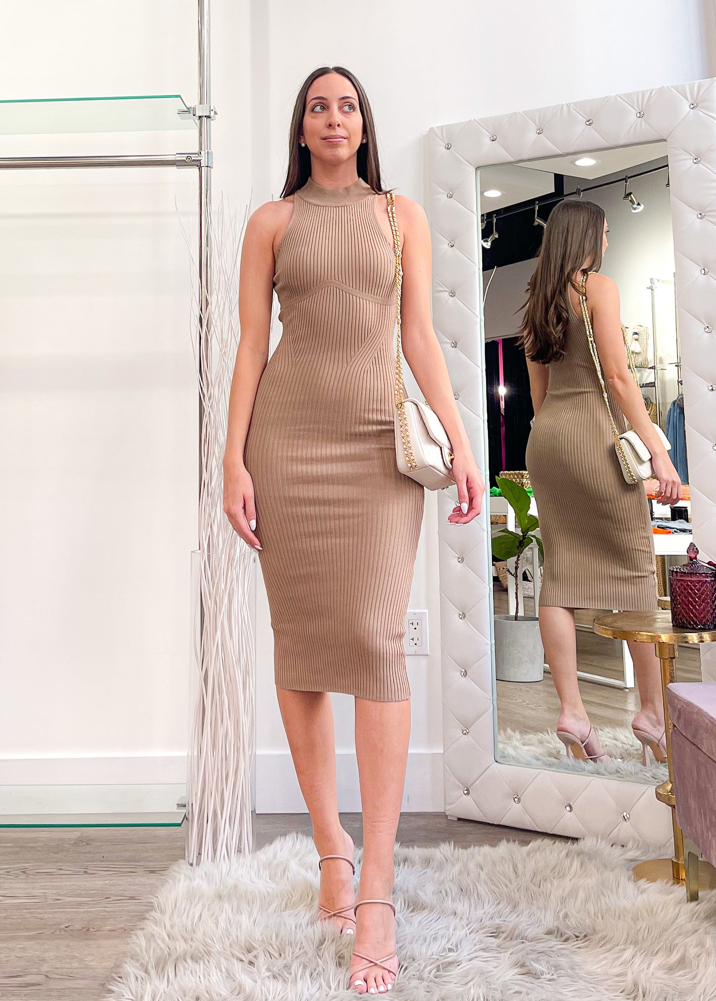 Geralyn Mocha Dress
