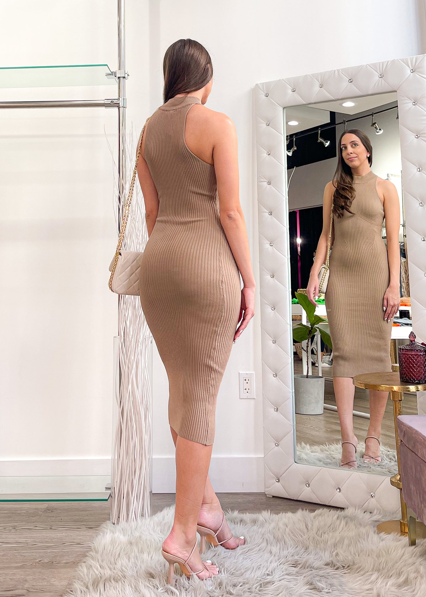 Geralyn Mocha Dress