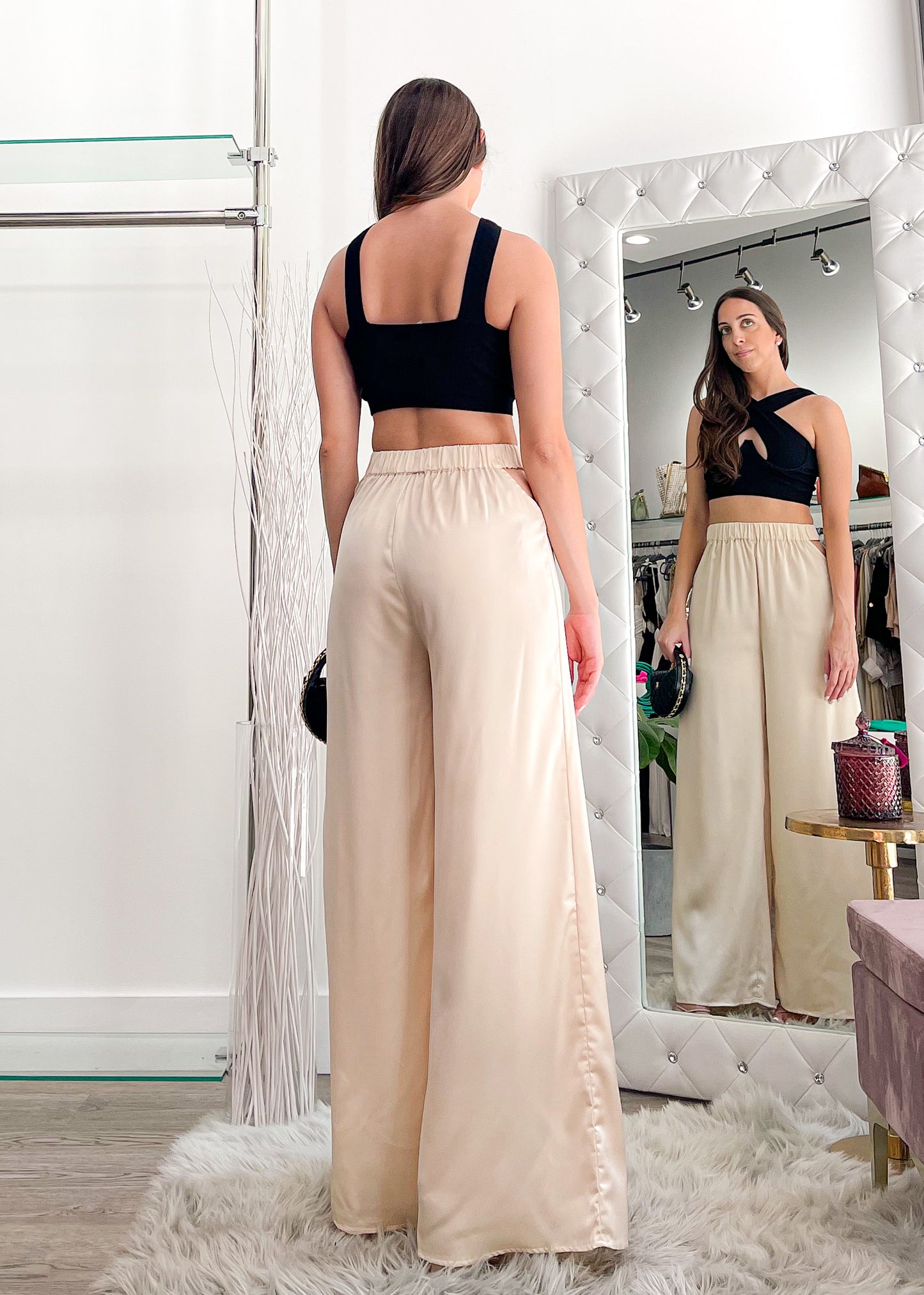 Vicky Satin Pants