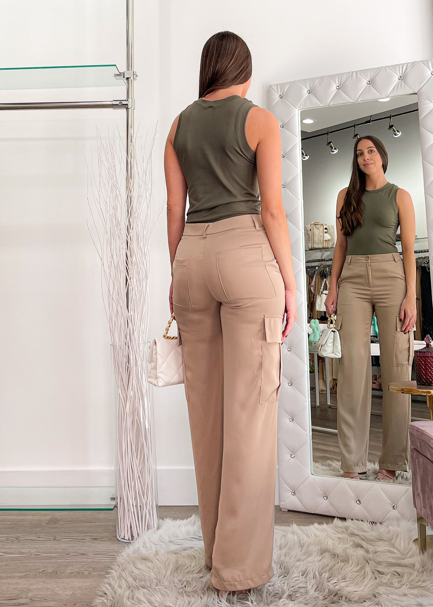 Ariene Olive Tank Top