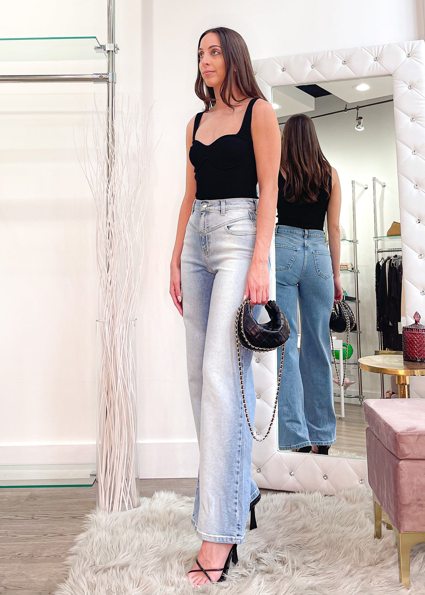 Natashe Wide Leg Jeans
