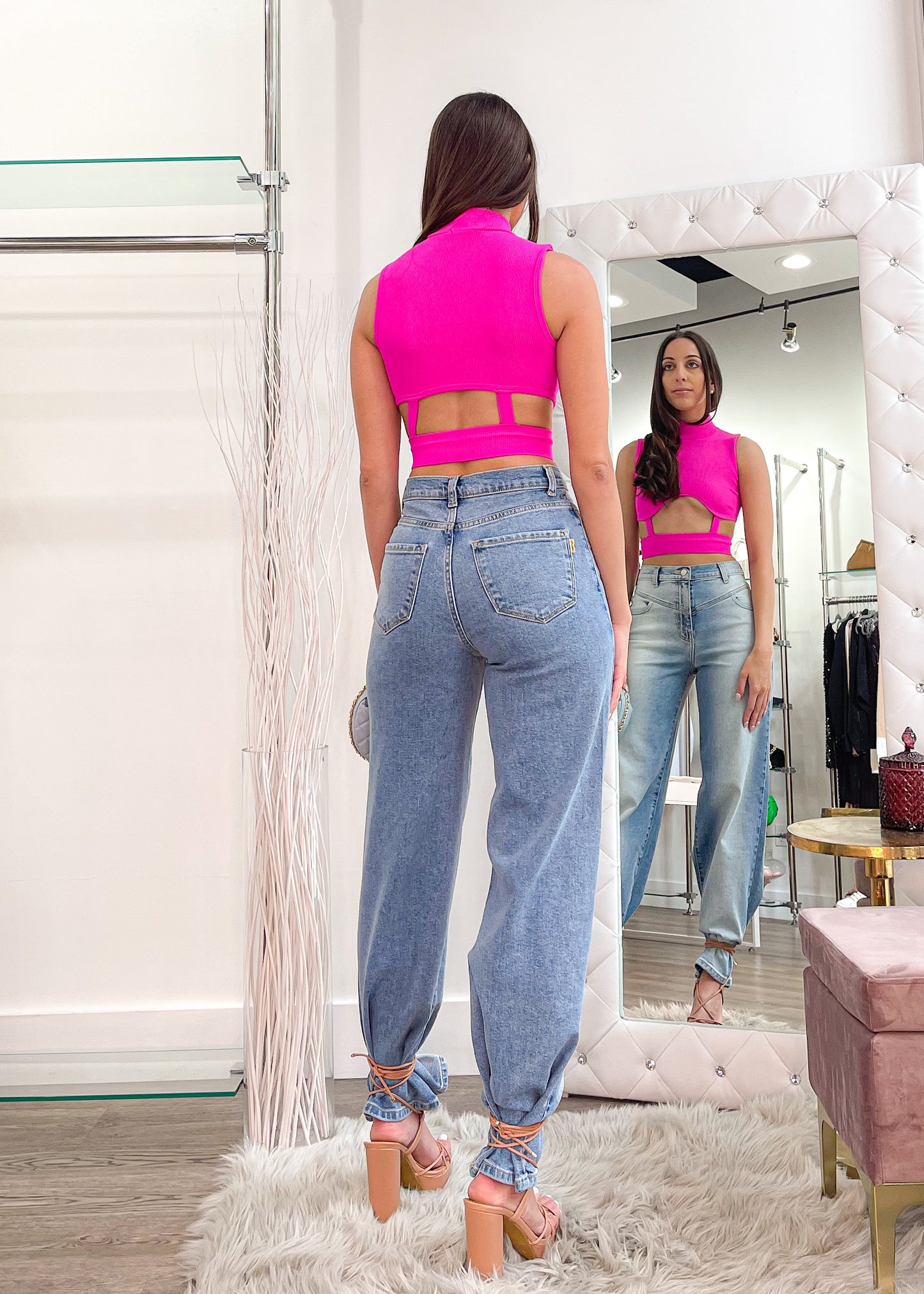 Natashe Wide Leg Jeans