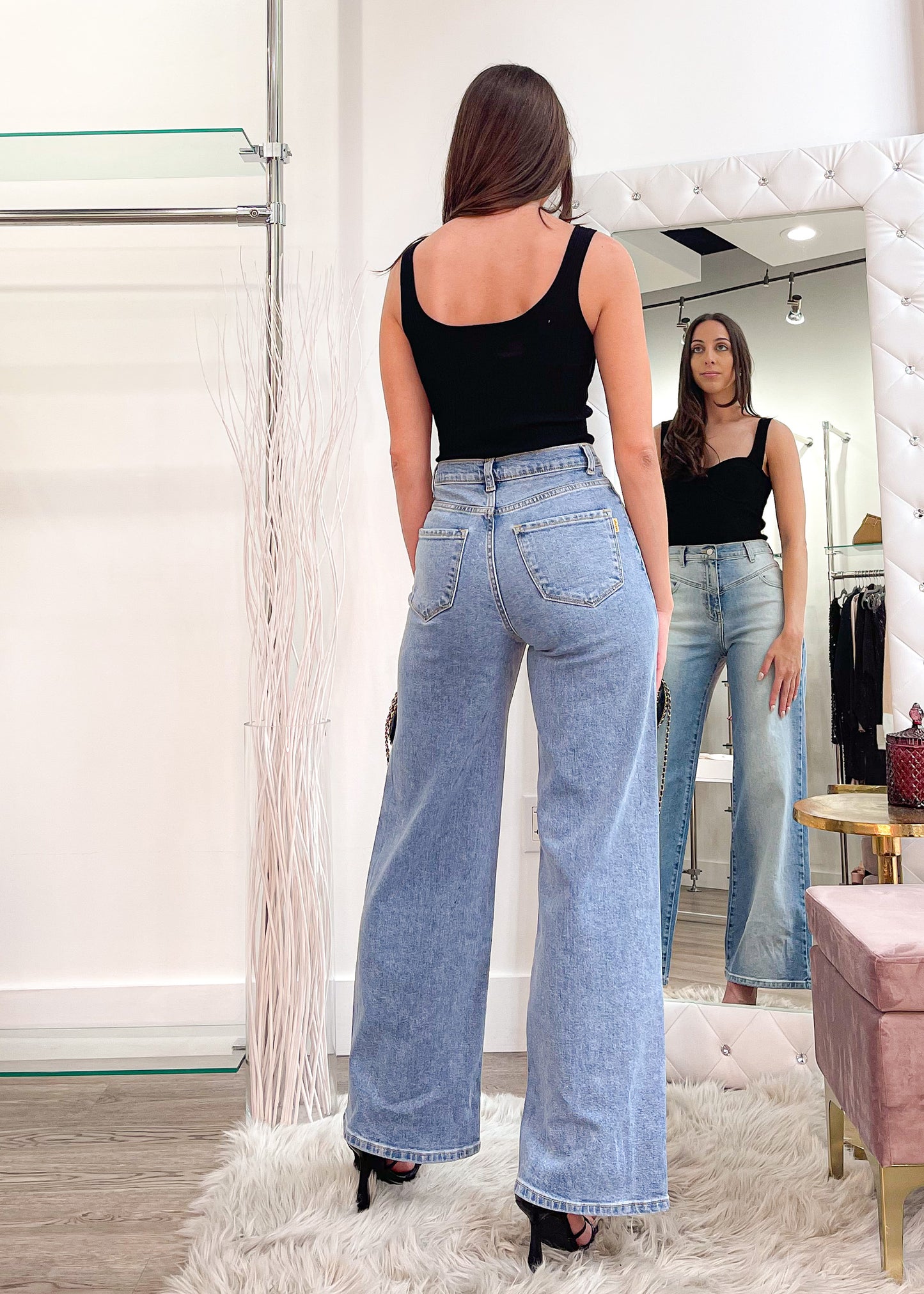Natashe Wide Leg Jeans