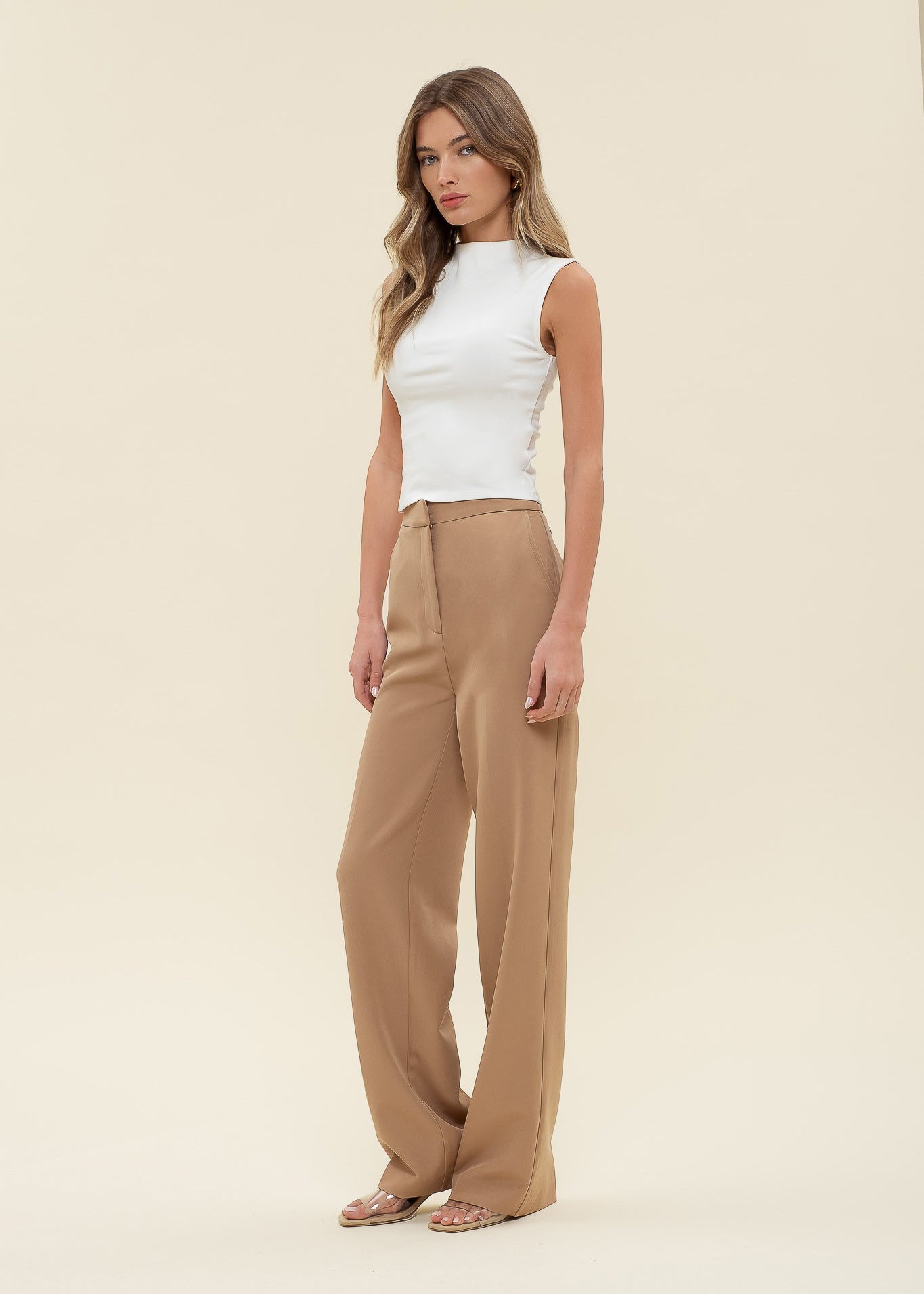Benedetta Tan Pants
