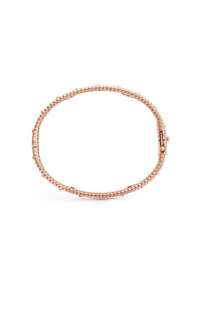 Perlee Clovers Bracelet Rose Gold with Crystals
